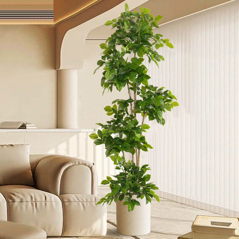 Dracaena Marginata - 2-78in 대형 가짜 식물 인공 해피