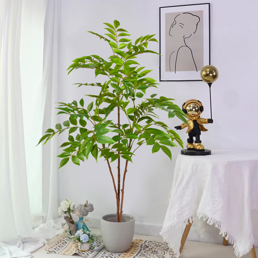 76-140cm 대형 인공 Ficus 나뭇 가지 가짜  - Ficus Lyrata Tree 리뷰 및 가격