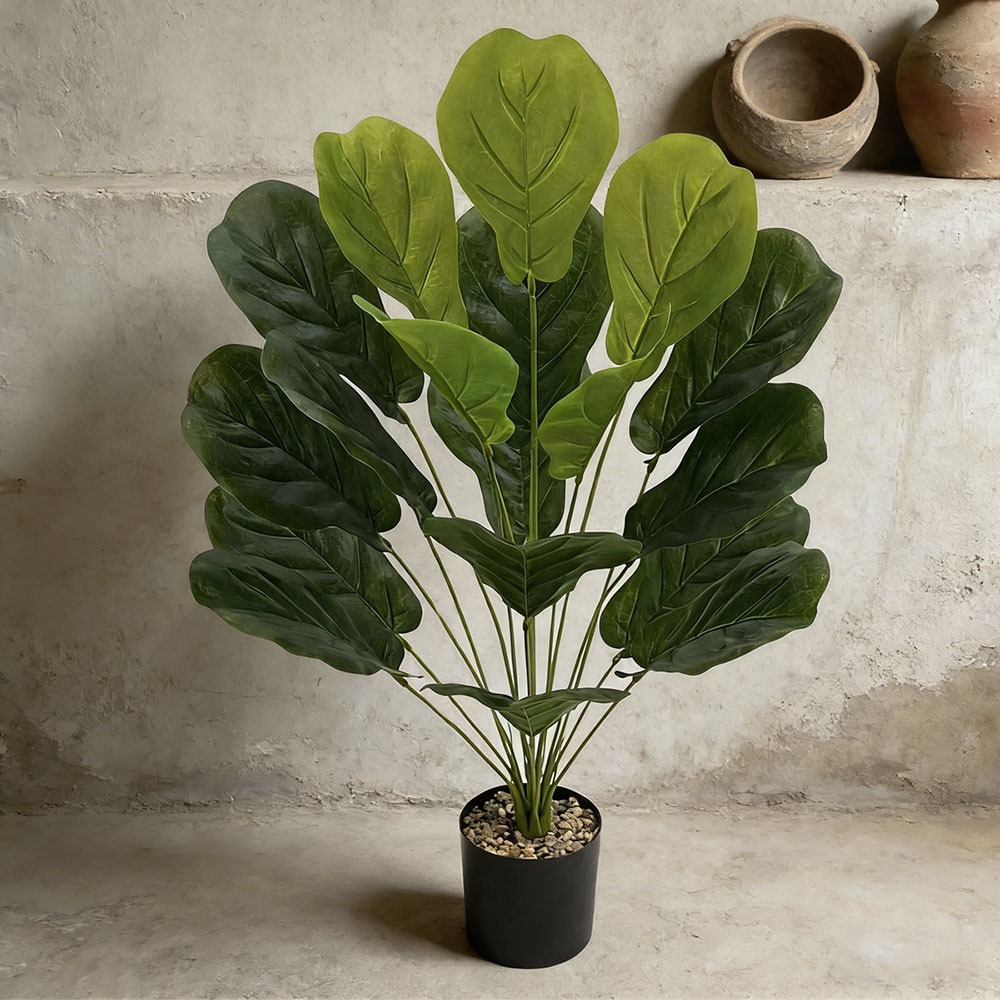 75cm 인조 라이라타 무화과나무 1개 (18잎) 사무 - Ficus Lyrata Tree 리뷰 및 가격