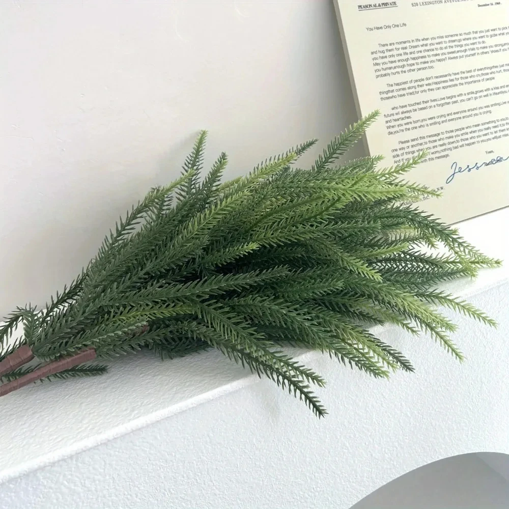크리스마스 노퍽 지점 현실적인 소나무 노퍽 줄기 DIY - Dracaena Marginata 리뷰 및 가격
