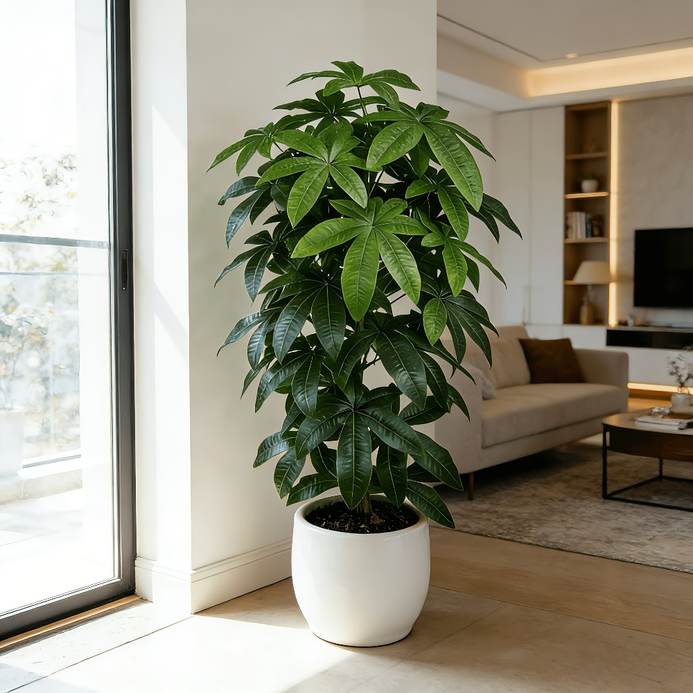 과학적인 돈나무 특징을 지닌 인공 돈나무 파치라 아쿠아 - Dracaena Marginata 리뷰 및 가격